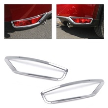 Car Rear Tail Fog Light Lamp Cover Decoration Trim Molding Stickers For Mazda CX-5 CX5 2017 2018 2019 Car Styling Accssories 2024 - buy cheap