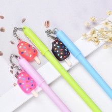 36pcs/lot Cartoon Candy Color Ice Cream Pendant Gel Pen Students Children Writing Stationery Pen Office Supplies Decorations 2024 - buy cheap