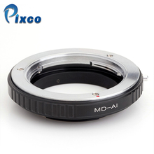 pixco  Macro lens Adapter Ring No Glass Works For Minolta MD MC Lens to Nikon F Mount camera Adapter Ring For D3100 D5100 2024 - buy cheap