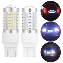 New Fashion 1Pc T20 W21/5W 7443 33SMD Car Backup Reverse LED Light Bulbs Car Accessories High Quality 2024 - buy cheap