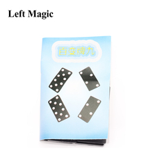 Three Domino Monte Magic Tricks Hopping Domino Copy Dice Close Up Stage Props Mentalism Magician Classic Toys C2045 2024 - buy cheap