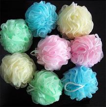 New Style Multicolour bath ball Scrub Strap Exfoliate Puff Sponge Loofah Flower Lace Ball ball bath towel scrubber Body cleaning 2024 - buy cheap