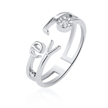 Мужское и женское кольцо с надписью, парные кольца в Корейском стиле с надписью «love», 2020 2024 - купить недорого