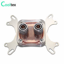 100%New Cpu Water Block Water Cooling watercooled block Computer Cooling  Radiator For Intel & AMD  Cooler cooling 2024 - buy cheap