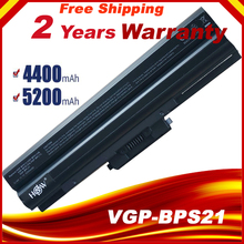 5200mAh Battery For SONY Vaio VGN-AW VGN-CS VGN-FW VGN-NS VGN-NW BPS13/B VGP BPS13/Q VGP-BPS13B/B VGP-BPS13A/B VGP-BPS13/B Black 2024 - buy cheap