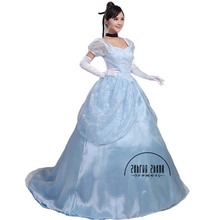 Cinder Princess Dress Costume cosplay Halloween Costume For Women Custom-Made Free Shipping 2024 - buy cheap