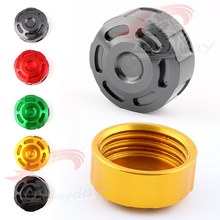 Motorcycle CNC Aluminum Rear Brake Fluid Reservoir Cover Cap For KAWASAKI z800 Z800 2013 2014 2015 2016 2024 - buy cheap