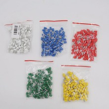 100pcs E1508 Tube insulating terminals AWG 16 Insulated Cable Wire 1.5mm 2 Connector Insulating Crimp Terminal Connect  20%off 2024 - buy cheap