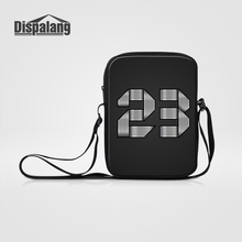 Dispalang-Bolso pequeño de un solo hombro para hombre, de alta calidad, bolsos de un solo hombro, informal, bolso bandolera de trabajo, diseño de número de Metal 23 2024 - compra barato