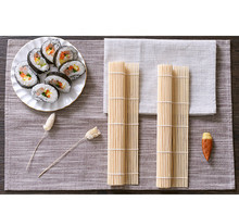 Esteira rolante de bambu para enrolar sushi, rolo de material para enrolar sushi, ferramenta para faça você mesmo, ok 0421, 1 peça 2024 - compre barato