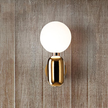 Lámpara Led de pared para sala de estar, luz de bola de cristal contraída y moderna, luces de balcón, nórdica 2024 - compra barato