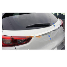 Car Body Abs Chrome Rear License Plate Door Trunk Bottom Tailgate Frame Plate Trim Lamp For Mazda Cx3 2017 2018 2019 2020 2021 2024 - buy cheap