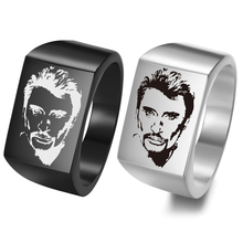 Кольцо в стиле панк-рок для мужчин и женщин, кольцо из нержавеющей стали в стиле хип-хоп для фото, SL-101 2024 - купить недорого