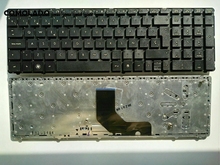 Novo sp teclado espanhol para hp probook 8560 p 6560b 6560 p 6565b quadro preto nenhum ponto teclado do portátil 2024 - compre barato