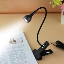 New USB Flexible Reading LED Light Clip-on Beside Bed Table Desk Lamp Book Study Reading Desk Light 2024 - buy cheap