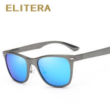 ELITERA Aluminum Coating Men Sunglasses Women polarized Driving Mirror Eyewear Male Sun glasses Points Oculos de sol E2140 2024 - buy cheap