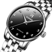 Switzerland BINGER watches men luxury brand business Mechanical Wristwatches Auto Date men's watch B-5005-8 2024 - buy cheap