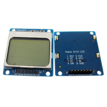 1pcs blue 84X48 5110 LCD Module with blue backlight with adapter PCB LCD5110 2024 - buy cheap