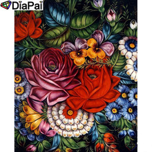 DIAPAI Diamond Painting 5D DIY 100% Full Square/Round Drill "Flower landscape" Diamond Embroidery Cross Stitch 3D Decor A24984 2024 - buy cheap