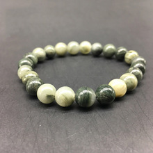 Green Onyx Rhodonite Quartzs Beaded Wrist Men Women Elastic Rope Natural Stone bracelet Valentine's Gift 6/8/10/12MM 2024 - buy cheap