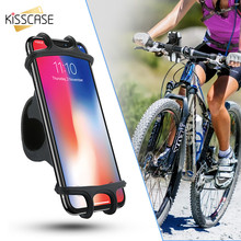 KISSCASE велосипедный держатель для телефона для смартфона велосипед мотоцикл Руль держатель для iPhone samsung мобильный телефон подставка держатель 2024 - купить недорого