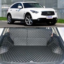 Full Covered Seat Pad Cargo Box Trunk Floor Mat Carpet Liner For Infiniti QX70 2024 - buy cheap