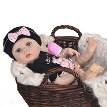 Reborn baby dolls-boneca baby reborn 23 polegadas, 57cm, silicone completo, brinquedo para meninas, presente para crianças 2024 - compre barato