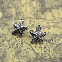 Unique design earrings earpins cute starfish retro crystal jewelry store in animals Free shipping 2024 - buy cheap