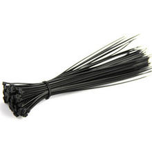 Black 100pcs 100mm practicl Zip Fasten Wire Wrap Strap Nylon Plastic Cable Ties 2024 - buy cheap