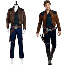 Movie Solo:A Star Cosplay Wars Story Cosplay Costume Han Solo Costume Full Set Halloween Carnival Cosplay Costume High Quality 2024 - buy cheap