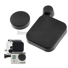2 in 1 Camera Lens Cap Cover + Housing Case Protective for Gopro HD Hero 3 2024 - buy cheap