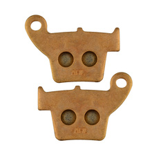 Piezas de motocicleta, pastillas de freno sinterizadas a base de cobre para HONDA CRF450 CRF 450 X5/X6/X7/X8/X9 2005-2011, disco de freno de Motor trasero # FA346 2024 - compra barato