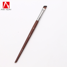 Professional Makeup Artist Long Wood Handle Classic Angled Firm Flat 172 Face Precision Corrector Brush 2024 - buy cheap