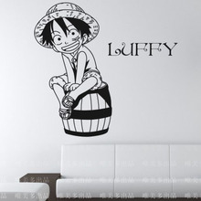 One piece wall stick wallpaper animated cartoon children stickers cartoons of bedroom the head of a bed wall stickers 2024 - buy cheap