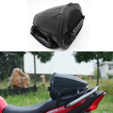 Motorcycle Bags Luggage Moto Bike Sports Waterproof Back Pack Seat Carry Tail Bag Storage Saddlebag Leather for Motorbike Tool 2024 - buy cheap