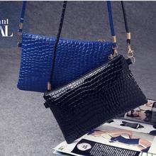 Simple Alligator Women Crossbody Bags Girls Crocodile Pattern Clutch Mini PU Leather Messenger Bag Lady Shoulder Bag Small Tote 2024 - buy cheap