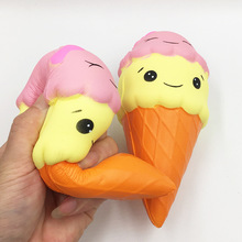 Antistress Squishy Toys For Children Slow Rising Funny Gadgets Smile Ice Cream Kids Stress Relief Cute Squisy Keychain Squichy 2024 - buy cheap