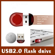 Pen drive à prova d'água usb 2.0, unidade de memória 4g 8gb 16gb 32gb 64gb super mini pen drive presente 2024 - compre barato