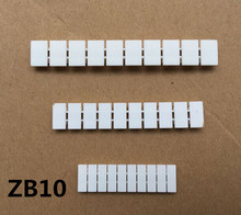 Accesorios de bloque de terminales Barra de marca de etiqueta rápida para UK10N 16N UK35 terminal de resorte ZB10 sin número impreso (en blanco) 2024 - compra barato