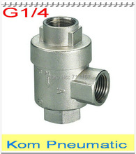 Free Shipping G1/4 Female Flow Control Air Quick Exhaust Valve  1/4" 2 pos 3 way ,XQ170600 2024 - buy cheap