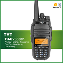 Walkie Talkie de largo alcance versión actualizada 100% mejor precio Original TYT TH-UV8000D banda cruzada VHF UHF 10W 2024 - compra barato