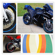 Strips Motorcycle Wheel Sticker Reflective Decals Rim Tape Bike Car Styling For Buell Lightning XB12R Ducati 996 996B SPS 2024 - buy cheap