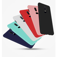 Funda de silicona para OnePlus 6 6 t, carcasa de silicona para One Plus6, funda suave para OnePlus 6 T, funda de teléfono One Plus 6 t 2024 - compra barato