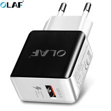 OLAF Quick Charge 3.0 USB Charger 15W QC3.0 Wall Mobile Phone Charger For Samsung Galaxy S8 Xiaomi 5 iPhon Adapter EU Plug 2024 - buy cheap