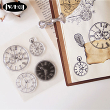 Time and clock Mechanical watch silicone stamp transparent soft stamp diy for scrapbooking Handmade gift card Photo Album stamps 2024 - buy cheap