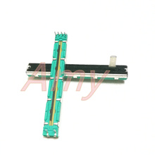 75mm mixer fader A10K dual channel A103 lioujiao  15mm handle straight sliding potentiometer 2024 - buy cheap