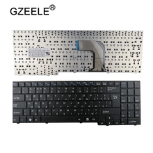 Gzeele novo teclado russo ru para computador, eletrônico, compatível com clevo dns mb50 mb50ii mb50ia mb50ia1, preto 2024 - compre barato