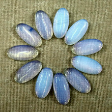 Wholesale 20pcs/Lot  fashion  opal stone oval  shape cab cabochons for Jewelry Accessories beads 15x30mm free shipping 2024 - buy cheap