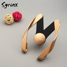 SYRINX стильный кронштейн для крепления на вентиляционное отверстие мобильный металлический Автомобильный держатель для телефона для iPhone 4S 5 5S 5se 6 6s 7 plus 8 x Samsung 2024 - купить недорого
