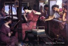 Penelope and the Suitors John William Waterhouse Oil painting reproduction Handmade High quality 2024 - buy cheap